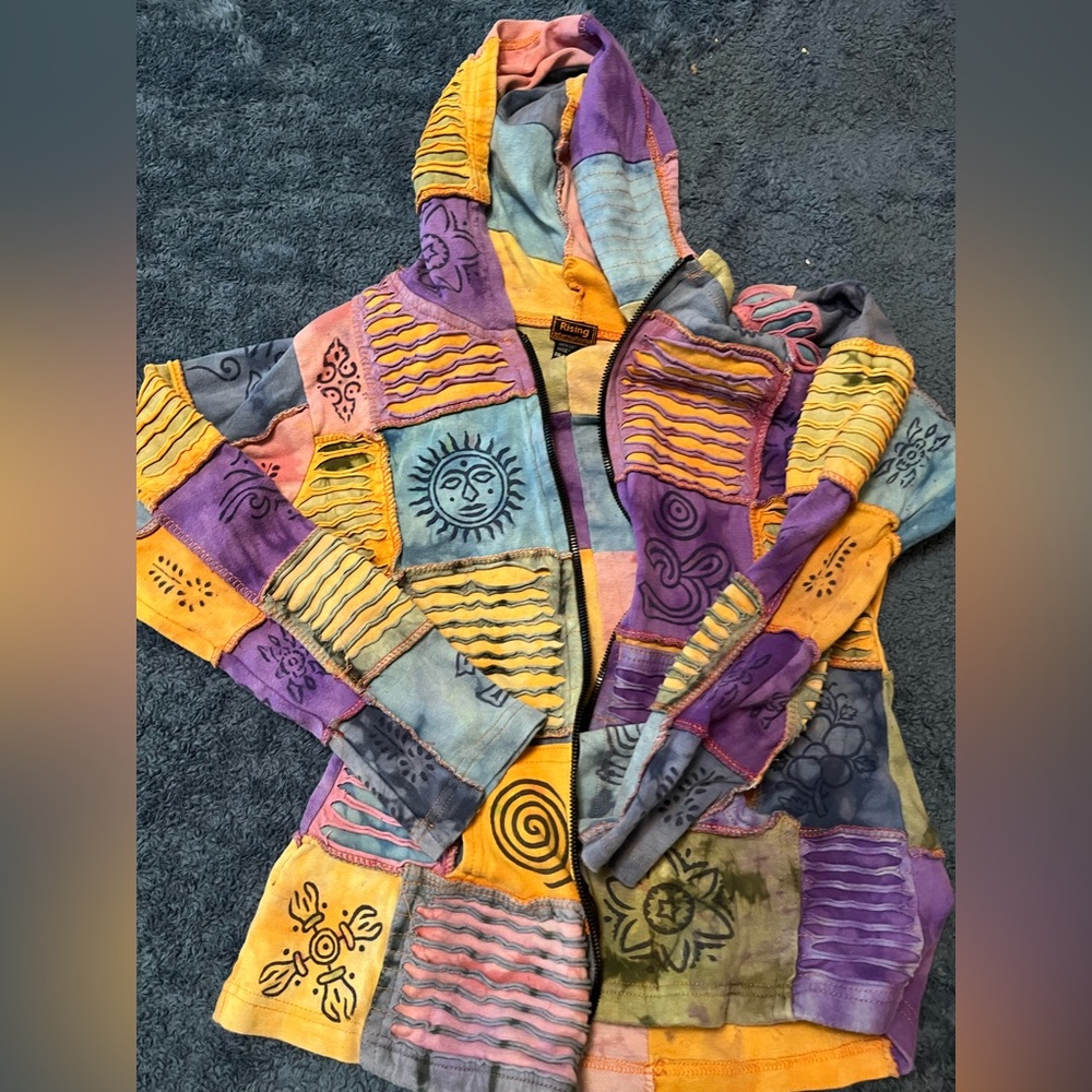 Boho patchwork jacket